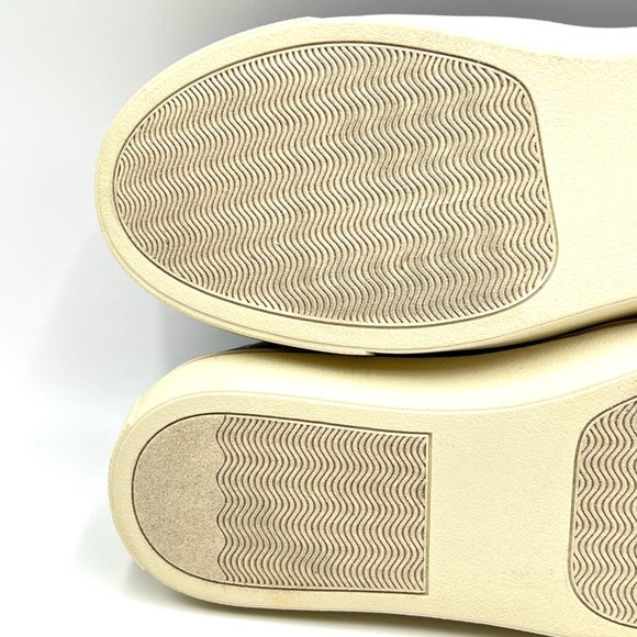 Steve Madden Size 7.5 Ecentrcq Black Faux Vegan Quilted Leather Sneakers Shoes - Picture 10 of 14